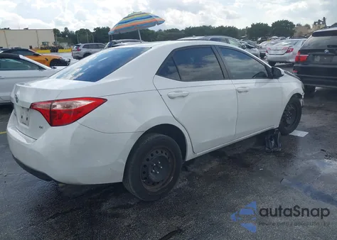2017 Toyota Corolla Le z USA, uszkodzony, nr VIN 5YFBURHE3HP735607